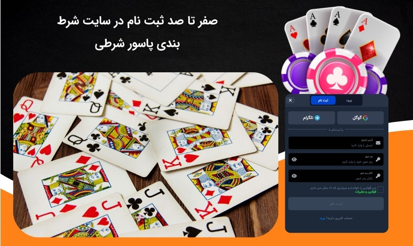 بررسی فرایند ثبت نام در سایت بازی پاسور