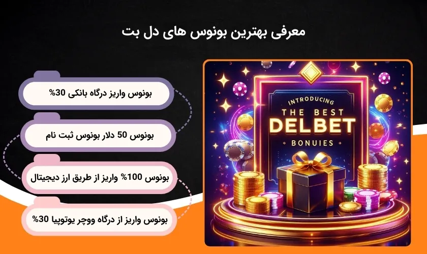 بونوس های برتر دل بت
